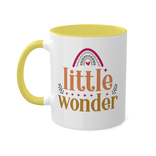 Little Wonder Coffee Mug Gift - 11oz Colorful Mug