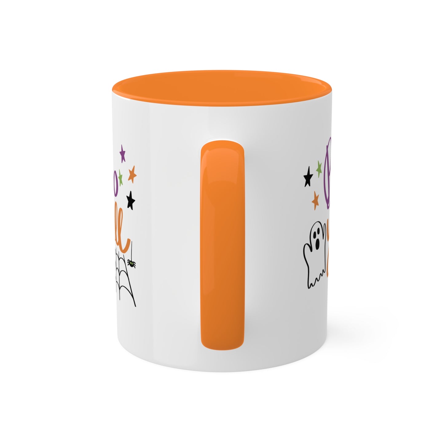 Boo Yall - Cute Ghost - 11oz Colorful Funny Halloween Mug