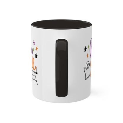 Boo Yall - Cute Ghost - 11oz Colorful Funny Halloween Mug