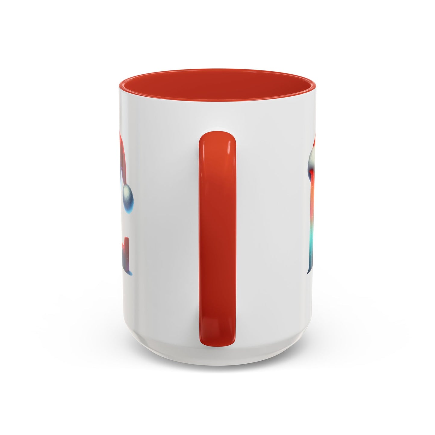 "L" Christmas Alphabet Letter - Holiday Gift Mug (11, 15oz)