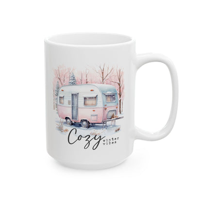 Cozy Winter Vibes - Coffee Gift Mug (11oz, 15oz)