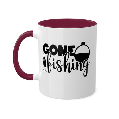 Gone Fishing - 11oz Fun & Colorful Mug