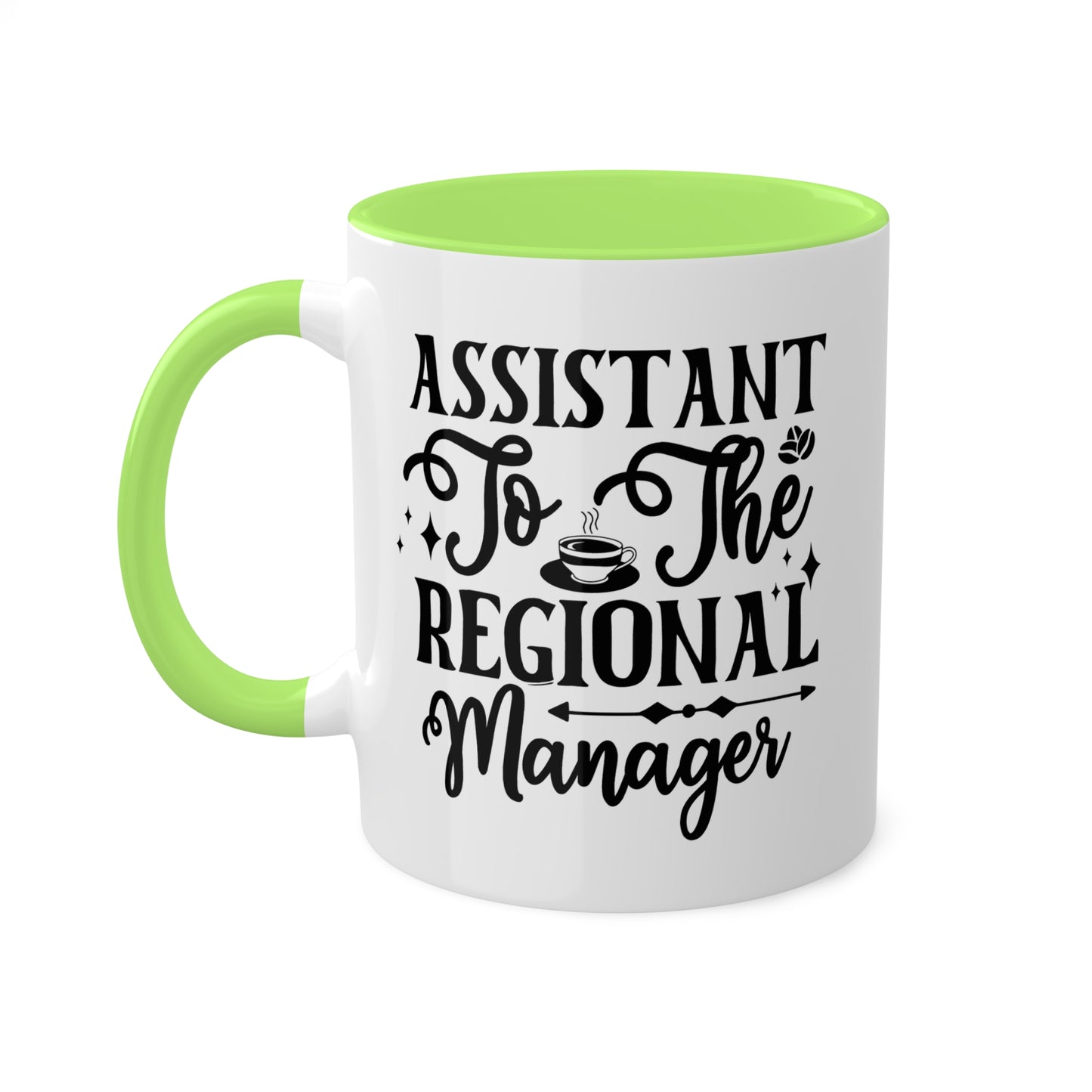 Assistant To The Regional Manager - 11oz Colorful & Funny Mug