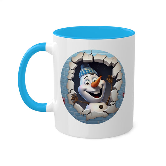 Frozen Snowman - 11 oz Holiday Gift Mug