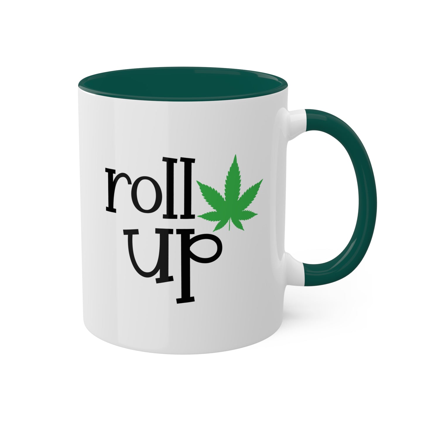 Roll Up Coffee Mug Gift - 11oz Colorful Mug