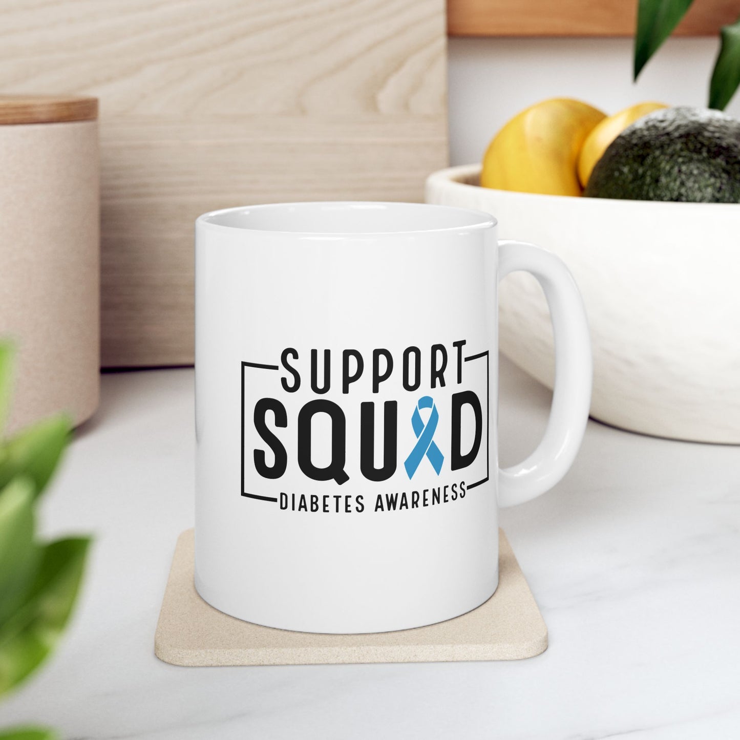 Support Squad - Diabetes Awareness Coffee Mug (11oz, 15oz)