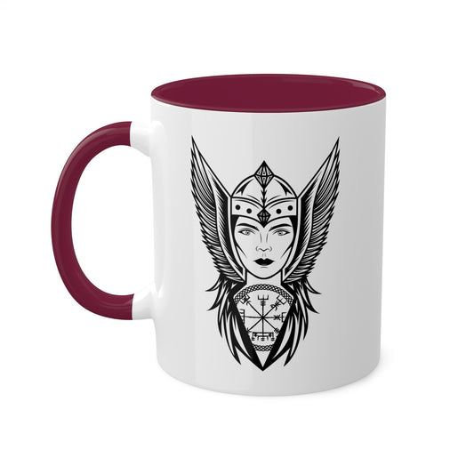 Valkyrie Vikings - 11 oz Colorful Vikings Mug