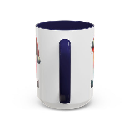 "I" Christmas Alphabet Letter - Holiday Gift Mug (11, 15oz)